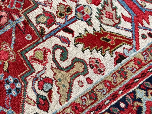 ANTIQUE HERIZ CARPET - ADDITIONAL PHOTO 6