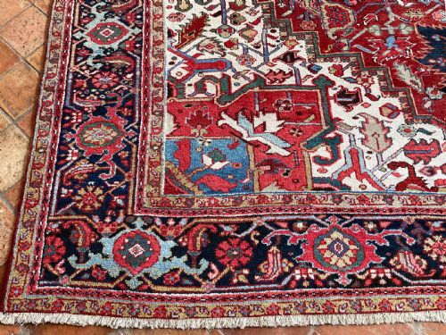ANTIQUE HERIZ CARPET - ADDITIONAL PHOTO 7