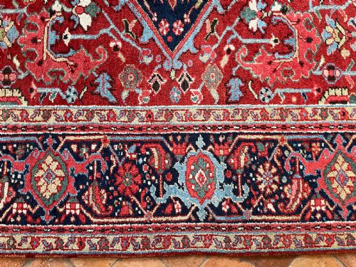ANTIQUE HERIZ CARPET - ADDITIONAL PHOTO 8