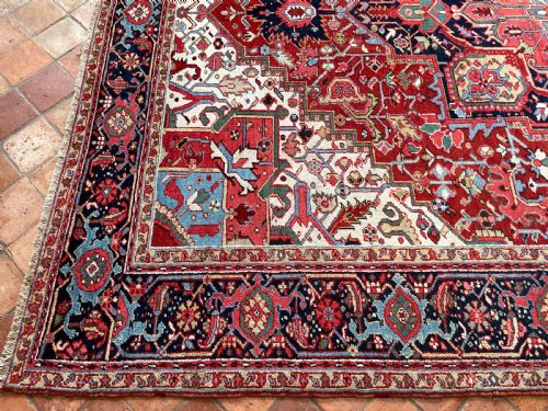 ANTIQUE HERIZ CARPET - ADDITIONAL PHOTO 13