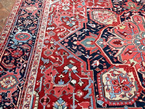 ANTIQUE HERIZ CARPET - ADDITIONAL PHOTO 15