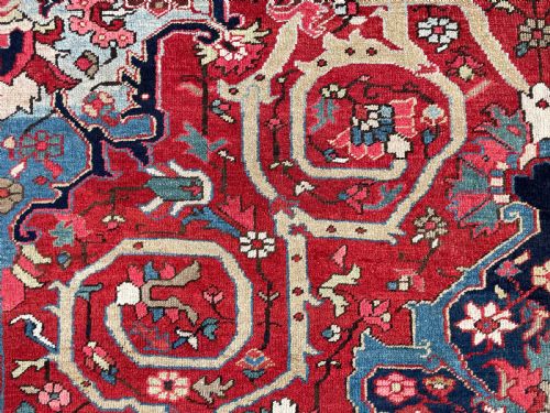 ANTIQUE HERIZ CARPET - ADDITIONAL PHOTO 1