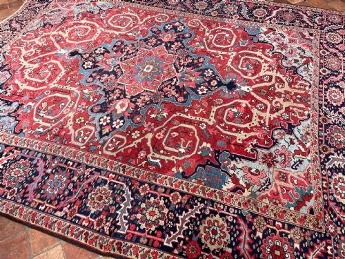 ANTIQUE HERIZ CARPET - ADDITIONAL PHOTO 3