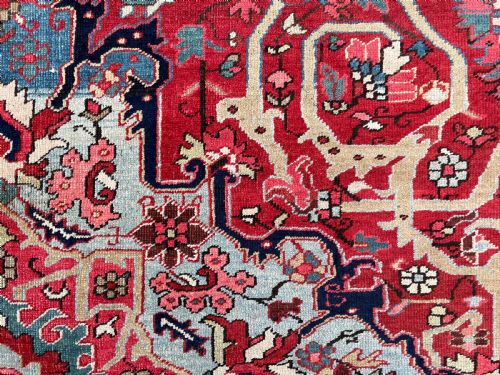 ANTIQUE HERIZ CARPET - ADDITIONAL PHOTO 5