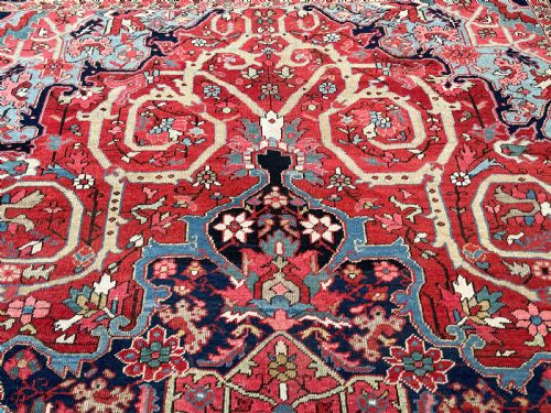 ANTIQUE HERIZ CARPET - ADDITIONAL PHOTO 11