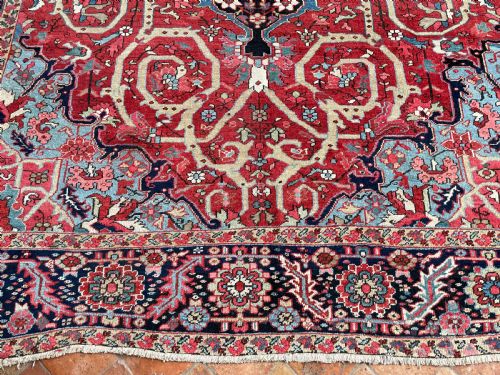 ANTIQUE HERIZ CARPET - ADDITIONAL PHOTO 14