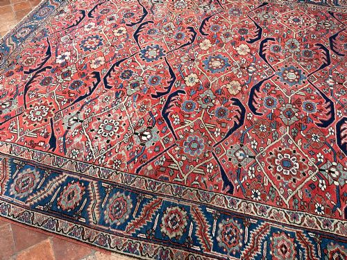 ANTIQUE HERIZ CARPET - ADDITIONAL PHOTO 14