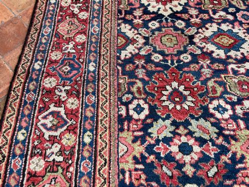 ANTIQUE MAHAL CARPET - ADDITIONAL PHOTO 4