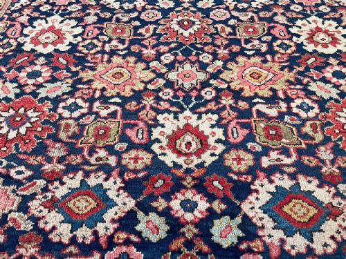 ANTIQUE MAHAL CARPET - ADDITIONAL PHOTO 6