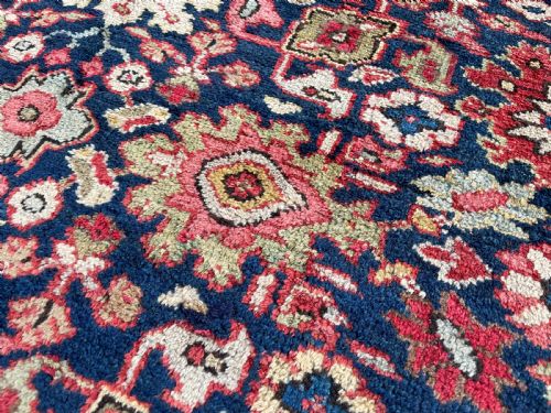 ANTIQUE MAHAL CARPET - ADDITIONAL PHOTO 7