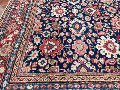 ANTIQUE MAHAL CARPET - ADDITIONAL PHOTO 8