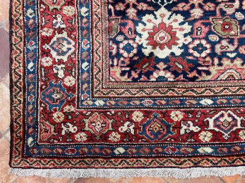 ANTIQUE MAHAL CARPET - ADDITIONAL PHOTO 10