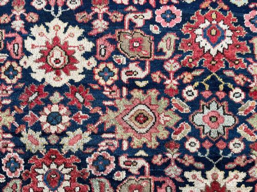 ANTIQUE MAHAL CARPET - ADDITIONAL PHOTO 12