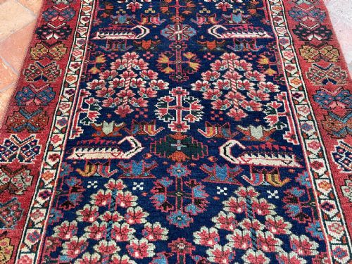 RARE ANTIQUE BAKTIARI RUNNER - ADDITIONAL PHOTO 2