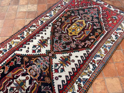 ANTIQUE BAKTIARI RUNNER - ADDITIONAL PHOTO 2