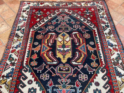 ANTIQUE BAKTIARI RUNNER - ADDITIONAL PHOTO 6