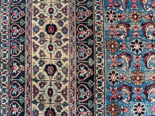 ANTIQUE KHORASSAN CARPET - ADDITIONAL PHOTO 3