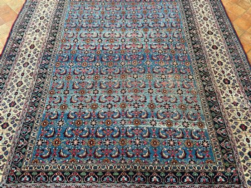 ANTIQUE KHORASSAN CARPET - ADDITIONAL PHOTO 9