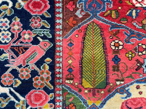 ANTIQUE BAKTIARI RUG - ADDITIONAL PHOTO 3