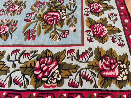 ANTIQUE BESSARABIAN KILIM - ADDITIONAL PHOTO 2