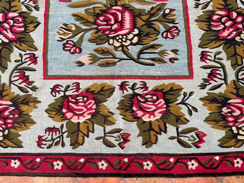 ANTIQUE BESSARABIAN KILIM - ADDITIONAL PHOTO 3