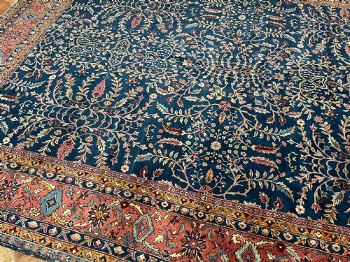 ANTIQUE AMRITSAR CARPET - ADDITIONAL PHOTO 4