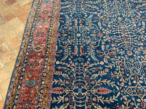 ANTIQUE AMRITSAR CARPET - ADDITIONAL PHOTO 7