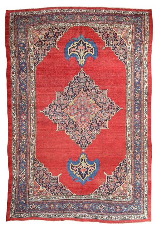 antique bidjar carpet - CATEGORY: ANTIQUE RUGS - DATED 1890