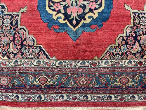 ANTIQUE BIDJAR CARPET - ADDITIONAL PHOTO 2