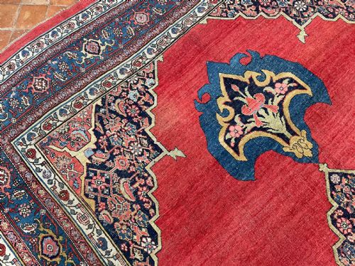 ANTIQUE BIDJAR CARPET - ADDITIONAL PHOTO 7