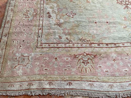 fig 2. Antique Ushak carpet