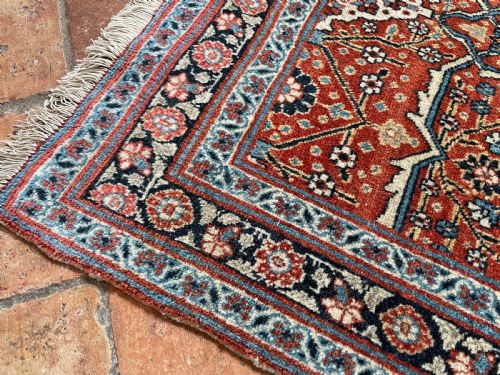 RARE ANTIQUE TABRIZ RUNNER - ADDITIONAL PHOTO 5