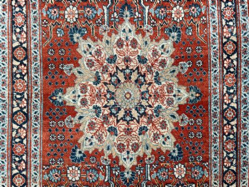 RARE ANTIQUE TABRIZ RUNNER - ADDITIONAL PHOTO 9