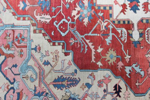 ANTIQUE SERAPI CARPET - ADDITIONAL PHOTO 5