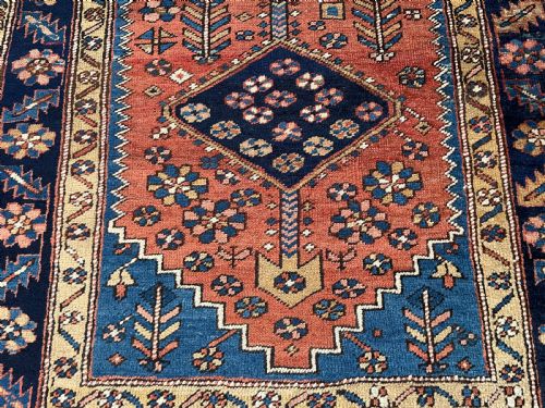 RARE PAIR OF ANTIQUE HERIZ RUGS - ADDITIONAL PHOTO 5