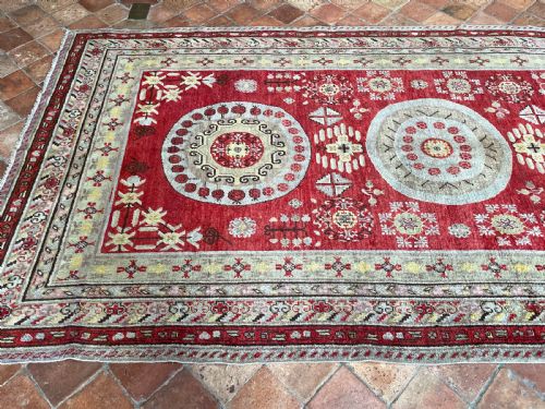 ANTIQUE KHOTAN KELLEH - ADDITIONAL PHOTO 7
