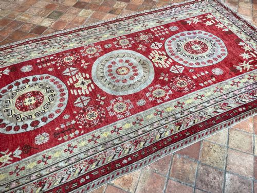 ANTIQUE KHOTAN KELLEH - ADDITIONAL PHOTO 8
