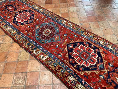ANTIQUE HERIZ RUNNER - ADDITIONAL PHOTO 1