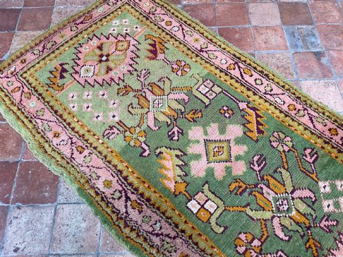 ANTIQUE USHAK RUNNER - ADDITIONAL PHOTO 3