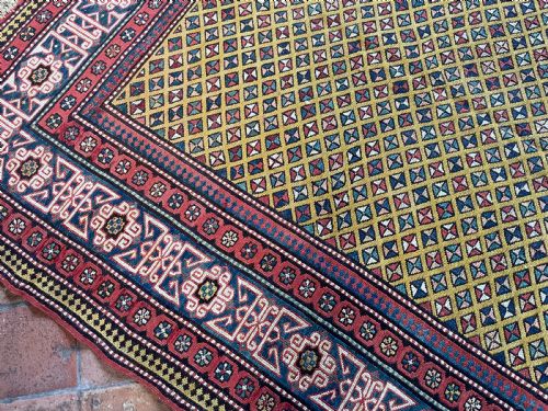 ANTIQUE KUBA SOUMAC - ADDITIONAL PHOTO 3