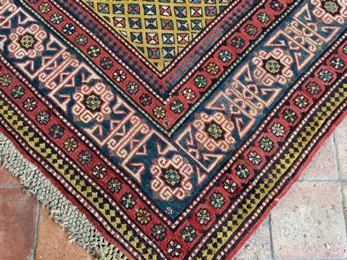 ANTIQUE KUBA SOUMAC - ADDITIONAL PHOTO 7