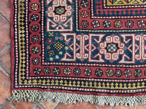 ANTIQUE KUBA SOUMAC - ADDITIONAL PHOTO 8