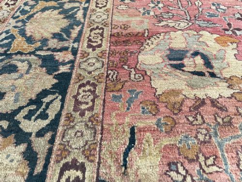 ANTIQUE AMRITSAR RUG - ADDITIONAL PHOTO 1