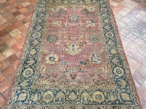 ANTIQUE AMRITSAR RUG - ADDITIONAL PHOTO 2