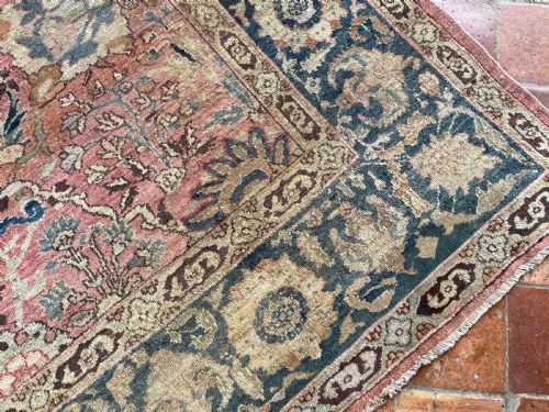 ANTIQUE AMRITSAR RUG - ADDITIONAL PHOTO 6