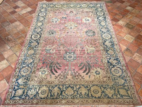 ANTIQUE AMRITSAR RUG - ADDITIONAL PHOTO 8