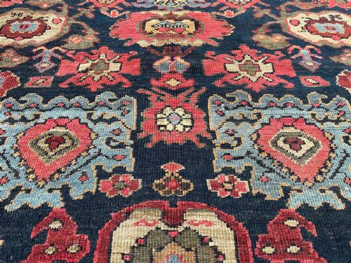 RARE PAIR OF ANTIQUE FARAHAN CARPETS - ADDITIONAL PHOTO 14