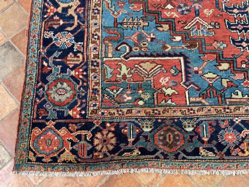 ANTIQUE HERIZ CARPET - ADDITIONAL PHOTO 3