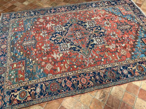 ANTIQUE HERIZ CARPET - ADDITIONAL PHOTO 4
