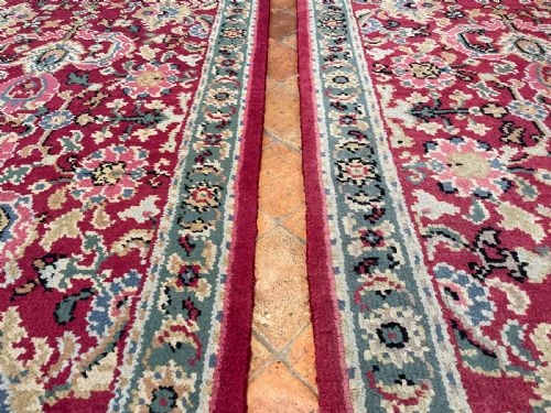 PAIR OF ANTIQUE DONEGAL RUNNERS - ADDITIONAL PHOTO 3